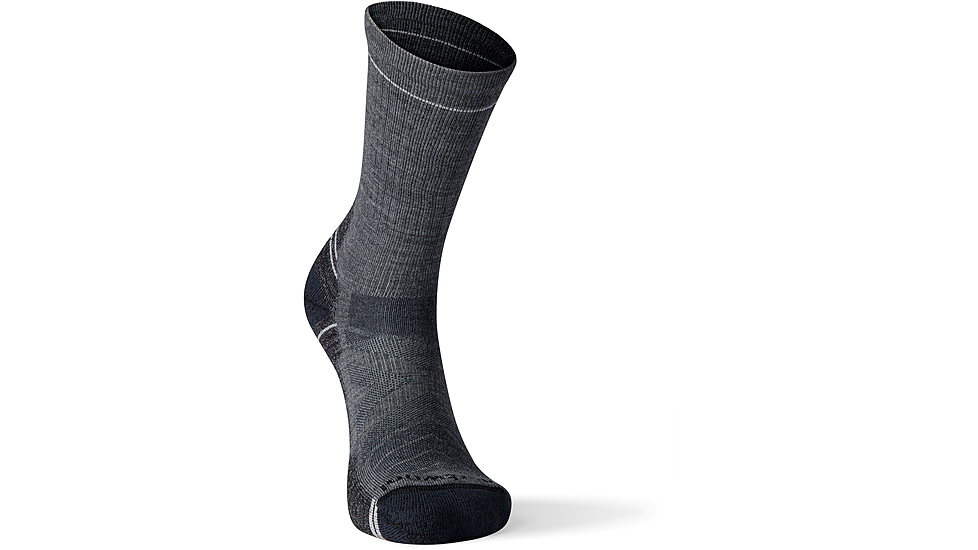 Smartwool Hike Light Cushion Crew Socks - Mens, 052 Medium Gray, Extra Large, SW001614052XL