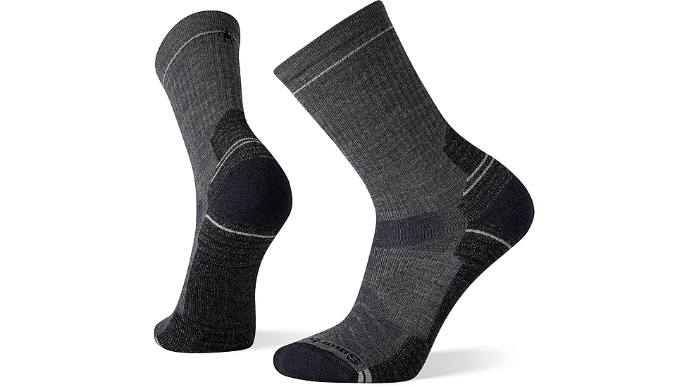 Smartwool Hike Light Cushion Crew Socks - Mens, 052 Medium Gray, Extra Large, SW001614052XL