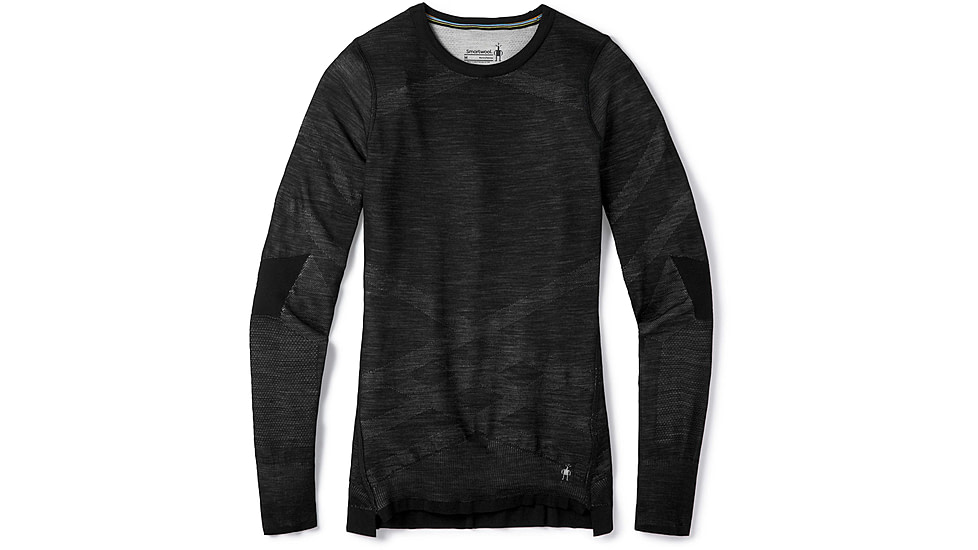 Smartwool Intraknit Merino 200 Crew - Womens, Black/White, Extra Large, SW019284960-XL