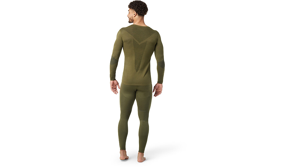 Smartwool Intraknit Thermal Merino Base Layer Crew - Mens, K18 Winter Moss, Large, SW019286K18L