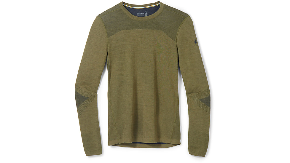 Smartwool Intraknit Thermal Merino Base Layer Crew - Mens, K18 Winter Moss, Large, SW019286K18L