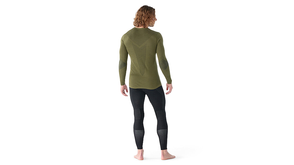 Smartwool Intraknit Thermal Merino Base Layer Crew - Mens, Winter Moss, 2XL, SW019286K181-XXL