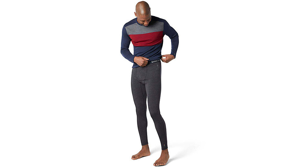 Smartwool Merino 250 Baselayer Bottom - Men's, Extra Small, Charcoal Heather, SW016361010XS