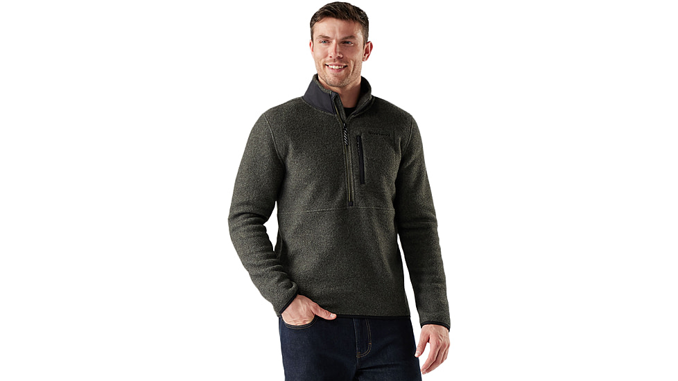Smartwool Second Cut Fleece 1/2 Zip - Mens, Winter Moss, Medium, SW002958K18100M000