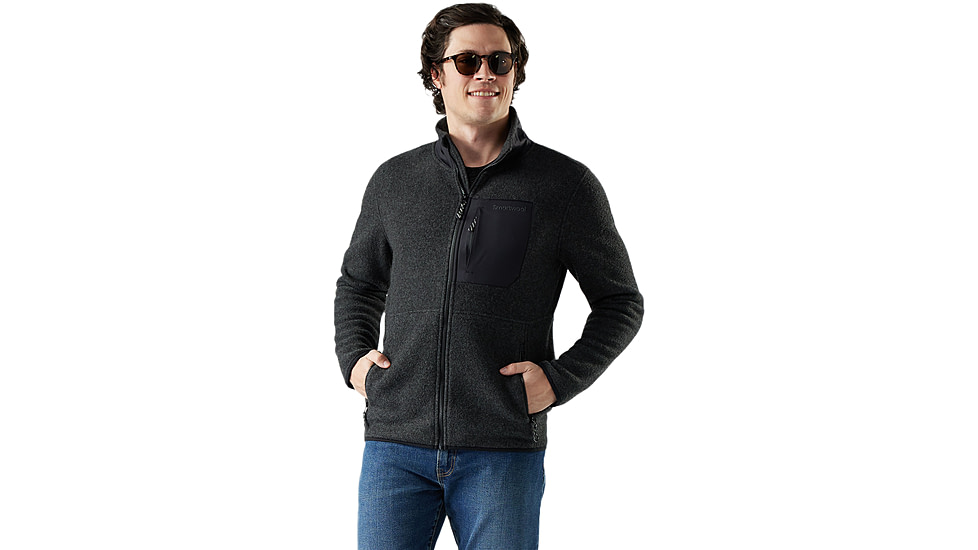 Smartwool Second Cut Fleece Jacket - Mens, Charcoal, Medium, SW002959003100M000