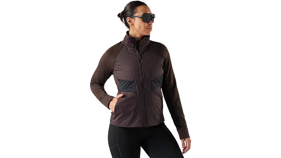 Smartwool Smartloft Hybrid Jacket - Womens, Mink, Medium, SW002960P84100M000