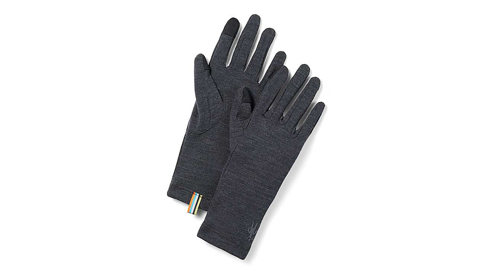 Smartwool Thermal Merino Glove, Charcoal Heather, Extra Small, SW01813201010XS000
