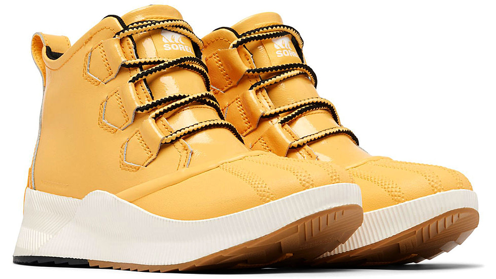 Sorel Out N About III Classic Wp Sneakers - Womens, Yellow Ray/Sea Salt, 8, 1951331-765-8