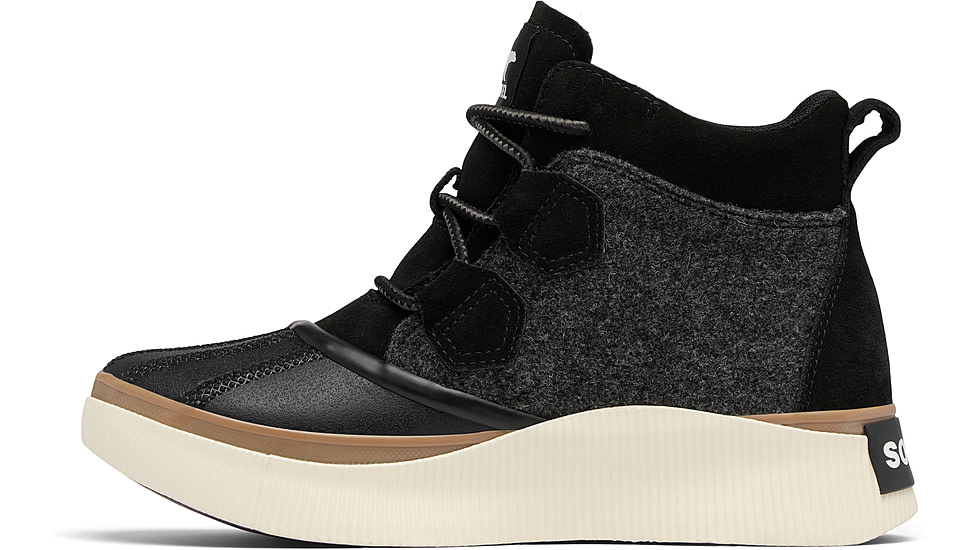 Sorel Out N About IV Classic Waterproof Boots - Womens, Black/Chalk, 6, 2099101011-6