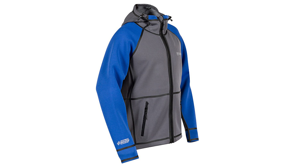 Stormr Typhoon Fleece Jacket - Mens, Blue/Gray, Large, R215MF-44-L