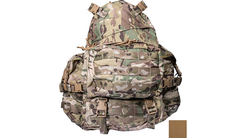 Tactical Tailor Gen 2 Three Day Plus Assault Pack, Coyote Brown, 30008-G2-14