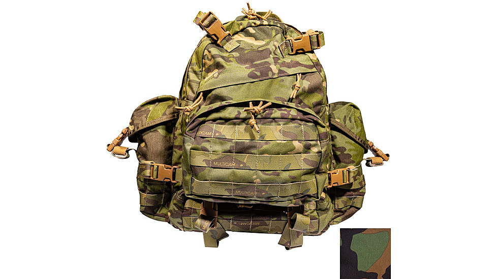 Tactical Tailor Gen 2 Three Day Plus Assault Pack, Woodland Camo, 30008-G2-3