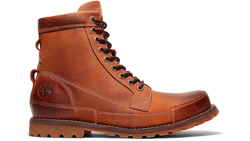 Timberland Earthkeepers Original Casual Boot - Mens-Red Brown-Medium-9.5