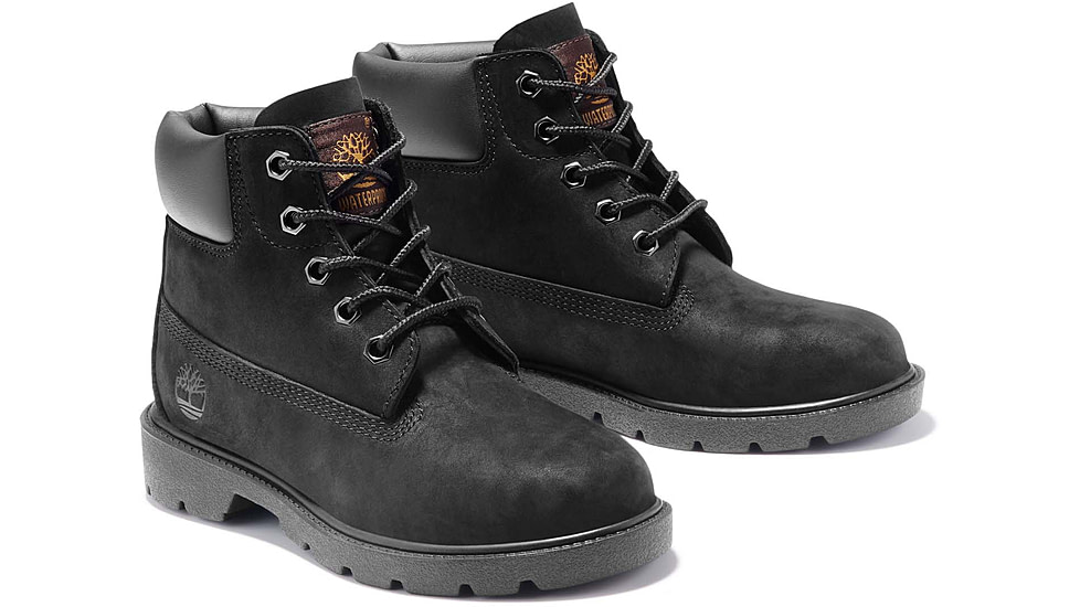 Timberland Junior Classic Boot - Kids, Black, 6.5, Medium, TB11091000106500M
