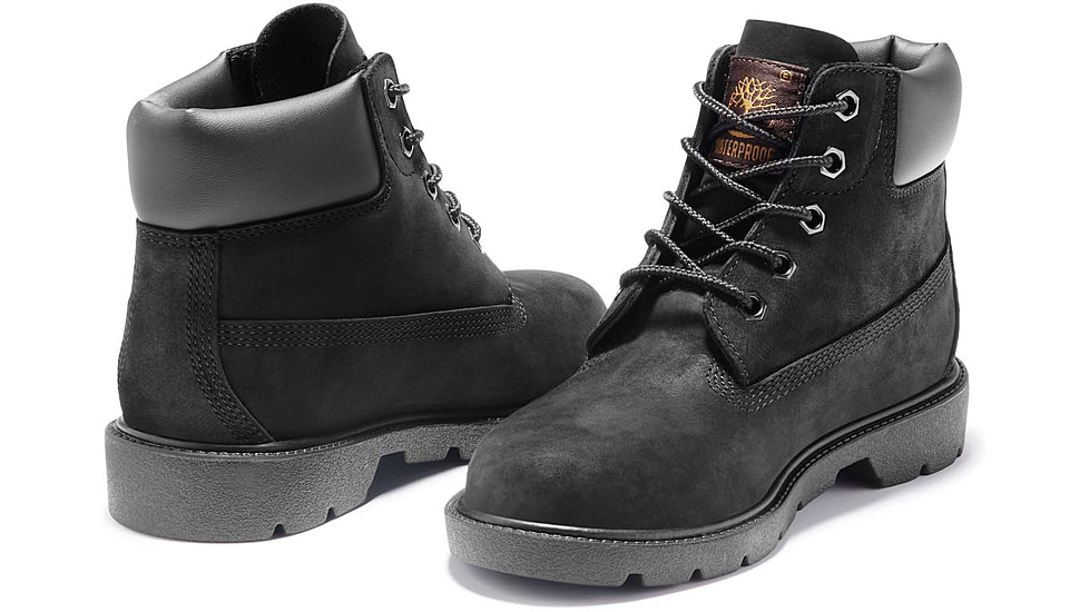 Timberland Junior Classic Boot - Kids, Black, 6.5, Medium, TB11091000106500M