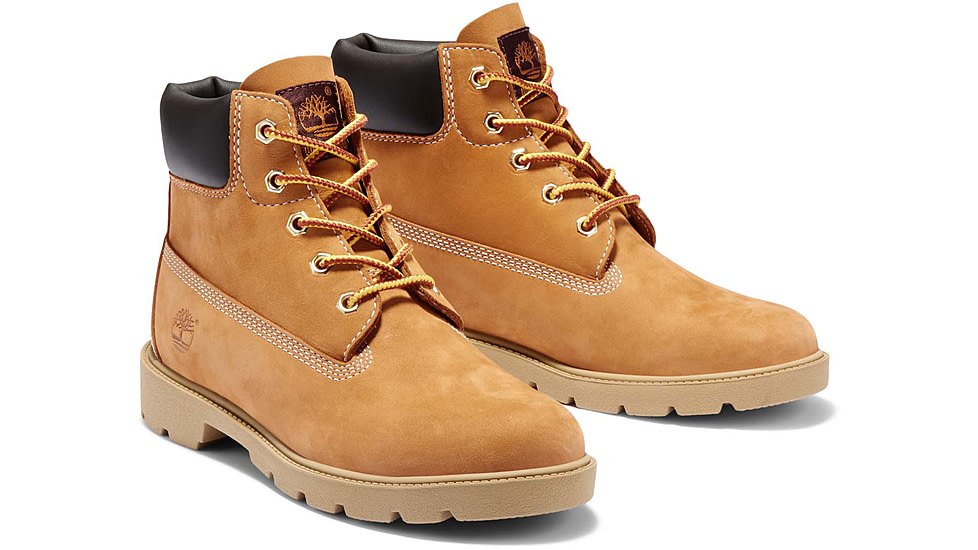 Timberland Junior Classic Boot - Kids, Wheat, 6, Medium, TB11096071306000M