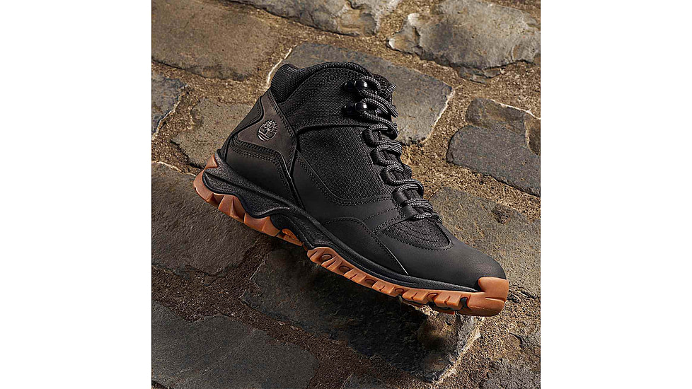 Timberland Mt. Maddsen Mid Lace-Up Hiking Boot - Mens, Black Full Grain, 11.5, Medium, TB0A68MRW0211500M