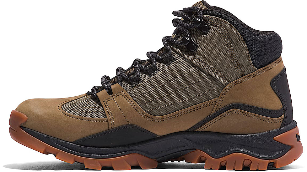 Timberland Mt. Maddsen Mid Lace Up Hiking Boots - Mens, Olive Nubuck, 9 US, TB0A6BNNEO8109000M