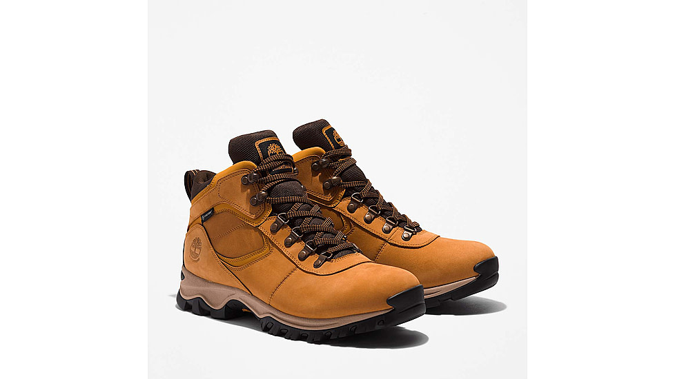 Timberland Mt. Maddsen Waterproof Mid Hiking Boot - Mens, Wheat, 8, Medium, TB1A64TV23108000M