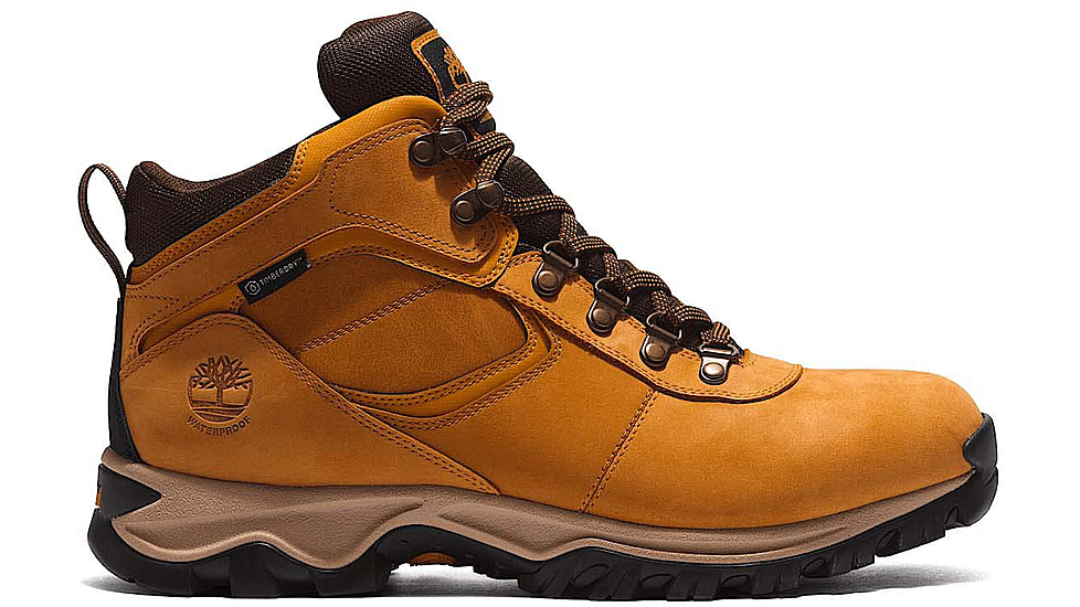 Timberland Mt. Maddsen Waterproof Mid Hiking Boot - Mens, Wheat, 8, Medium, TB1A64TV23108000M
