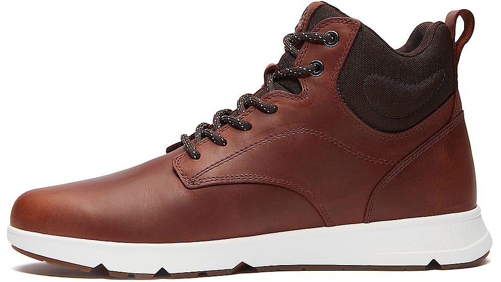 Timberland Parker Street Full Grain Mid Lace Up Sneakers - Mens, Rust, 13 US, TB0A6BXEEM6113000M