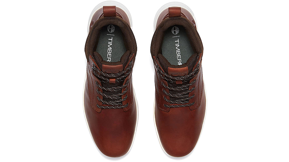 Timberland Parker Street Full Grain Mid Lace Up Sneakers - Mens, Rust, 13 US, TB0A6BXEEM6113000M