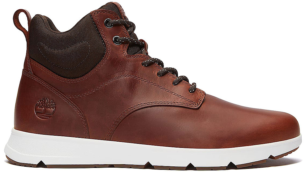 Timberland Parker Street Full Grain Mid Lace Up Sneakers - Mens, Rust, 13 US, TB0A6BXEEM6113000M