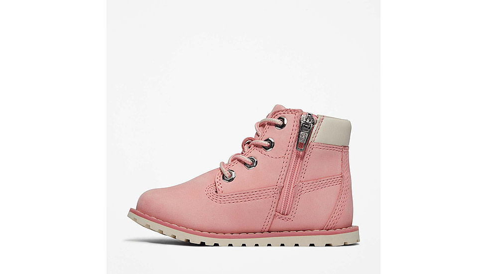 Timberland Toddler Pokey Pine Boot - Womens, Pink Nectar, 8, Medium, TB1A27EGV2008000M