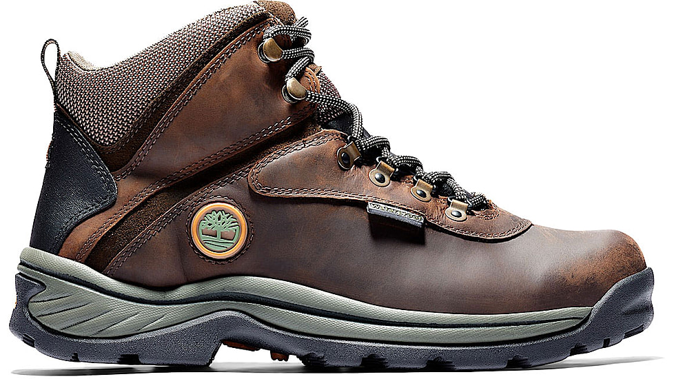 Timberland White Ledge Mid Lace Up Waterproof Hiking Boots - Mens, Brown, 10 US, TB112135214110000M
