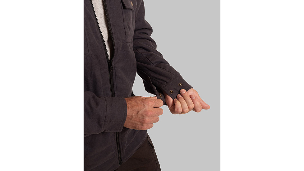TOBE Outerwear Padre Overshirt - Mens, Gray, S, 310722-501-003