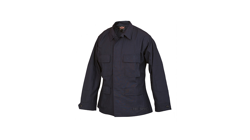 Tru-Spec 100% Cotton Ripstop BDU Jacket - Men's, Navy, Medium, Regular Length 1586004