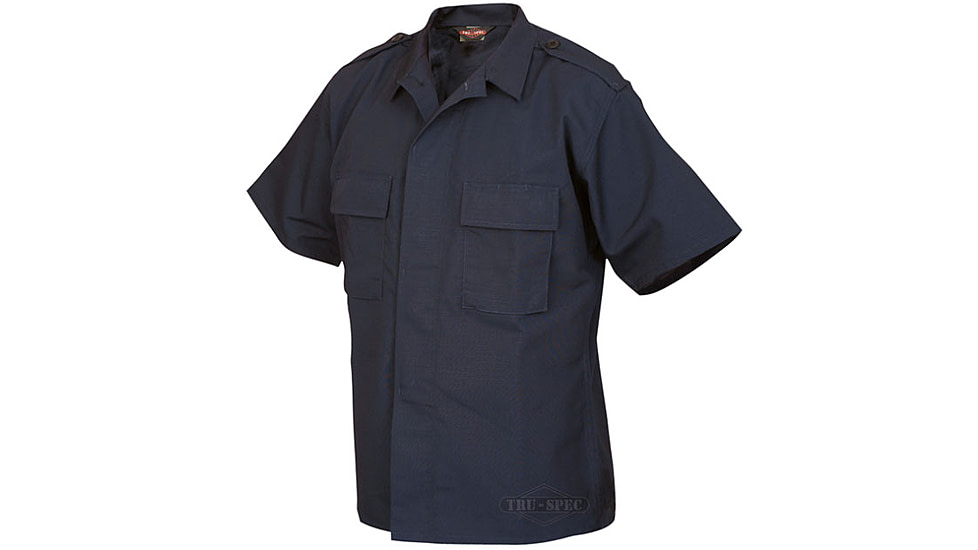 Tru Spec 1001009 Short Sleeve Navy Tactical Shirt Pc Rs