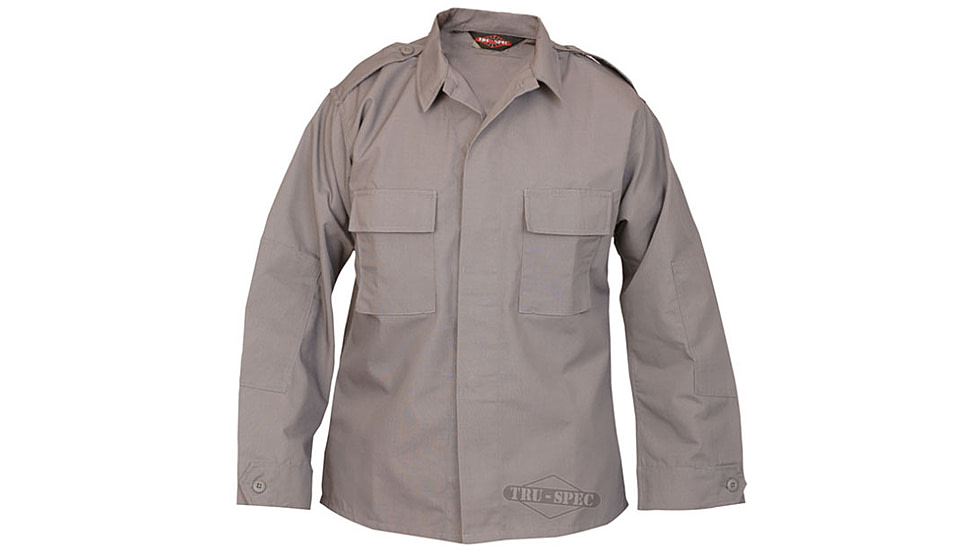 Tru Spec 1374027 Long Sleeve Grey Tactical Shirt Pc Rs