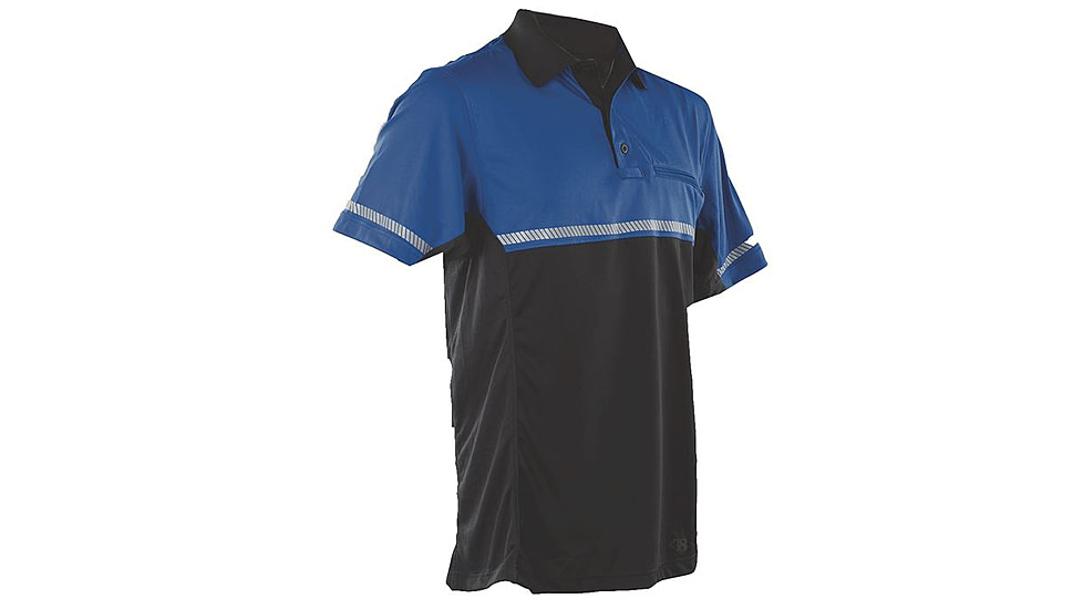 Tru-Spec 24-7 Series Bike Performance Shirt w/Reflective Tap, S/S, Royal Blue, 2XL 4550007