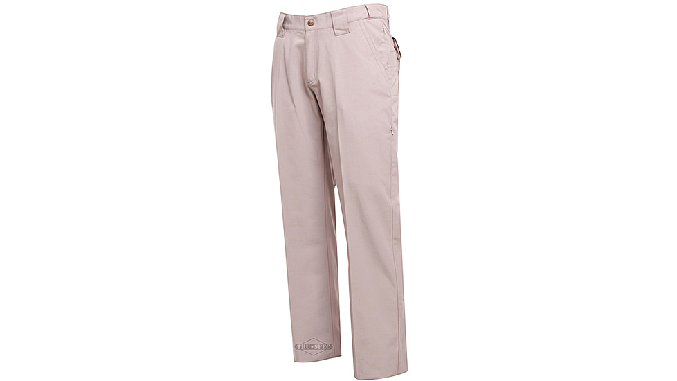 Tru-Spec 24-7 Ladies Classic Pants Poly/Cotton Rip-Stop, Khaki, 0 1193001