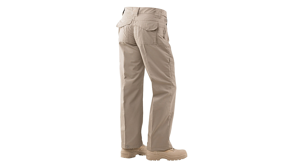 Tru-Spec 24-7 Ladies' Classic Pants, Teflon, PolyCotton RipStop, Khaki, Size 6 1193004