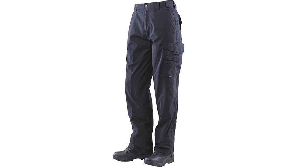 TRU-SPEC 24-7 Series Tactical Pants - Mens, 100% Cotton, Dark Navy, Waist 34 in, Inseam 30 in, 1074045