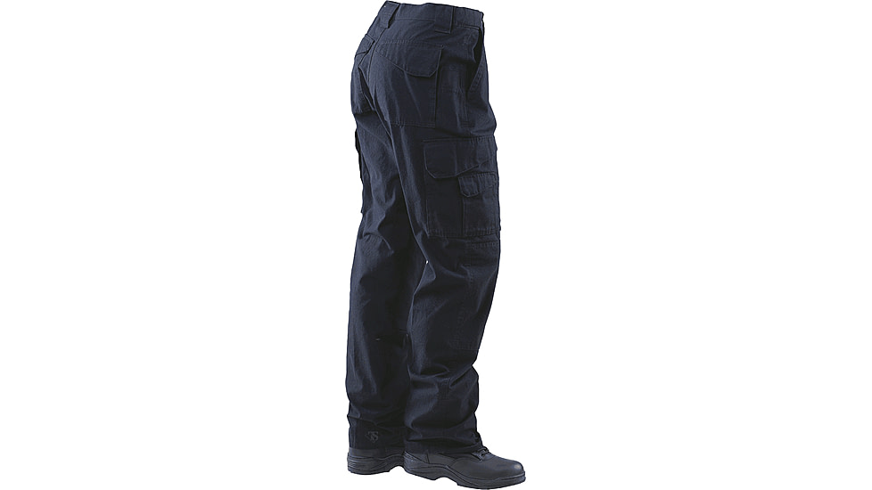 TRU-SPEC 24-7 Series Tactical Teflon Pants - Mens, PolyCotton Ripstop, Dark Navy, Waist 28 in, Inseam 30 in, 1061042