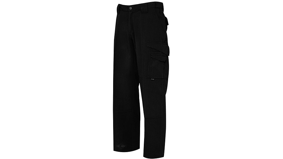 Tru-Spec 24-7 Ladies Tac Pants Poly/Cotton Rip-Stop, Black, 0 1096001