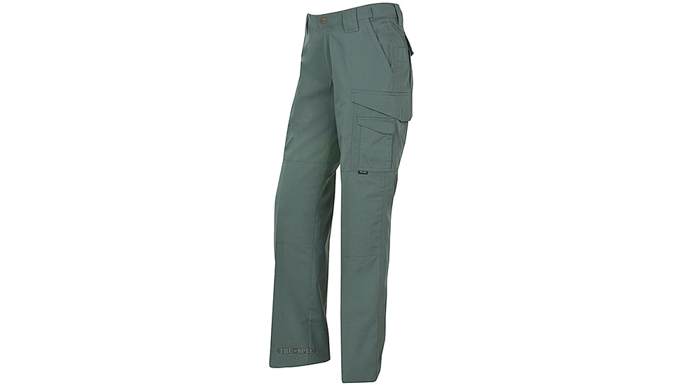 Tru-Spec 24-7 Ladies Tac Pants Poly/Cotton Rip-Stop, Olive Drab, 0 1099001