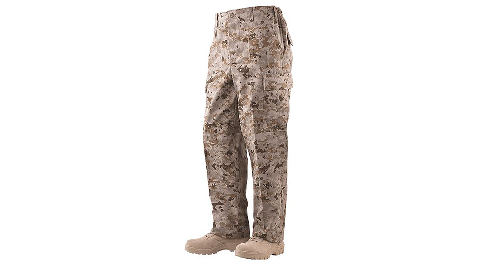Tru-Spec Battle Pants, 65/35 Poly/Cot Twill, Digital Desert, Extra Small, Regular 1934002