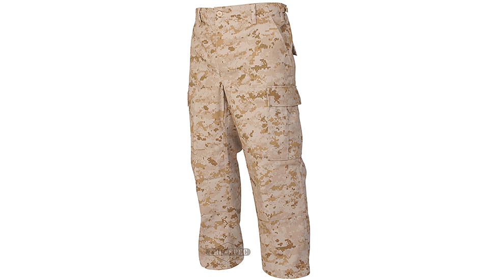 Tru-Spec Battle Pants DESERT DIGITAL 65/35 P/C TWILL, Extra Small Reg. 1934002