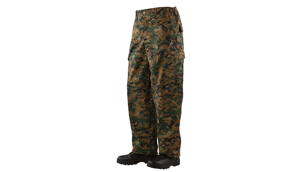 Tru-Spec Battle Pants, 65/35 Poly/Cot Twill, Digital Desert, Extra Small, Regular 1934002