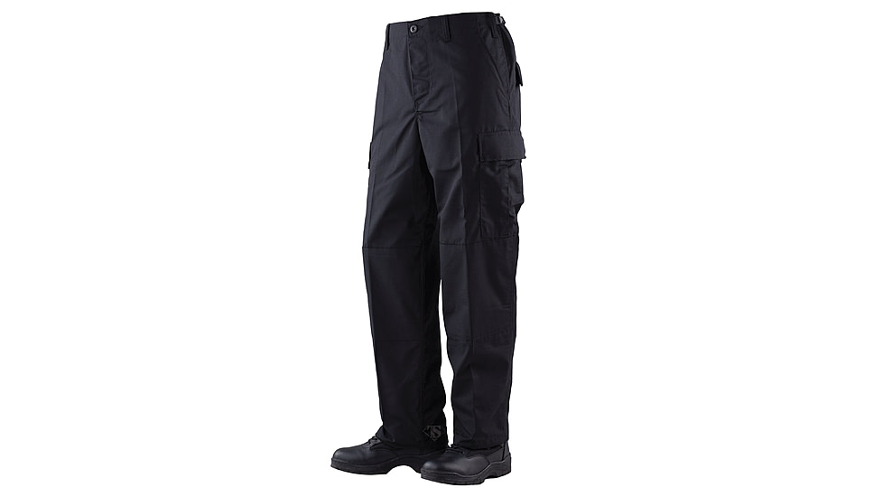 TRU-SPEC BDU 60/40 Co/Poly Twill Pants - Men's, Black, Extra Small, Regular, 1732002