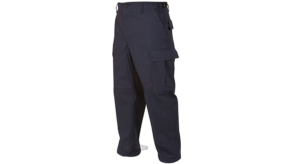 TRU-SPEC BDU Pants, Cotton Ripstop - Men's, Navy, Waist Medium, Regular, 1577004