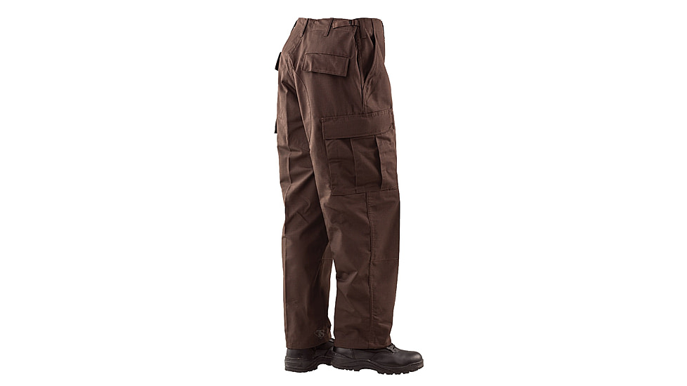 TRU-SPEC BDU 65/36 Poly/Co Rip Pants - Men's, Brown, Extra Small, Regular, 1343002