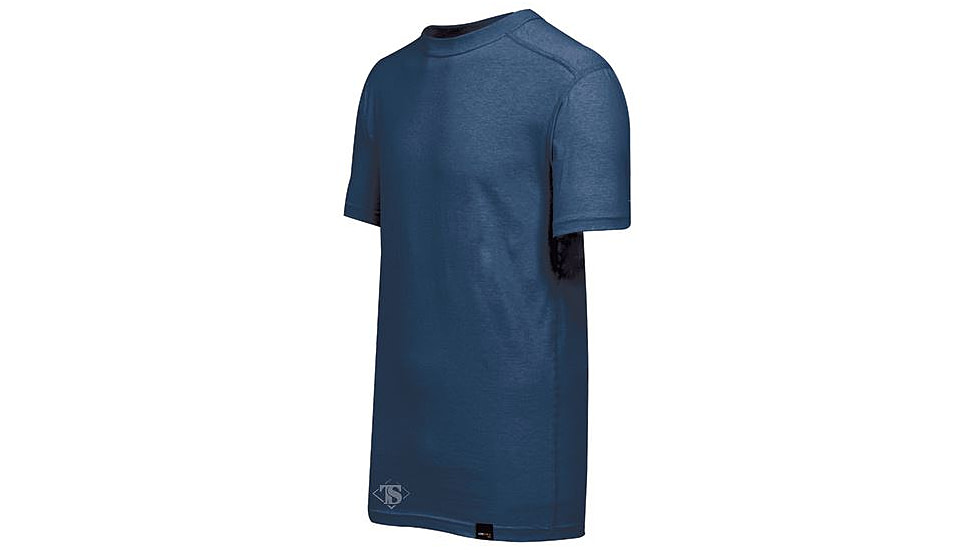 Tru-Spec Crew Baselayer Short Sleeve T Shirt, Navy, Extra large 2764006