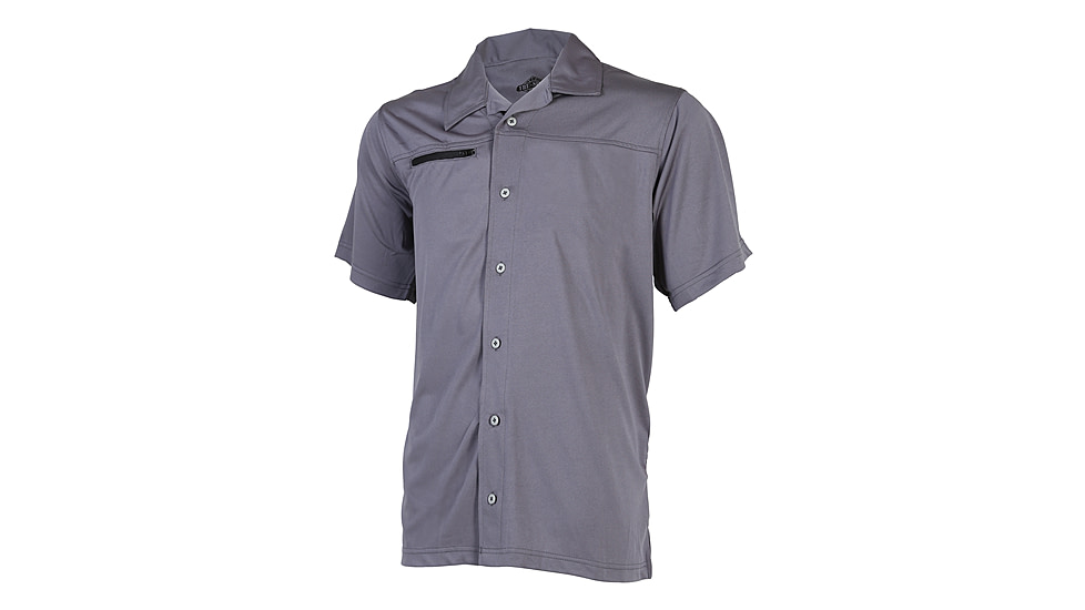 TRU-SPEC Eco Tec Camp Shirt - Mens, Steel Grey, 3XL, Regular, 1457008