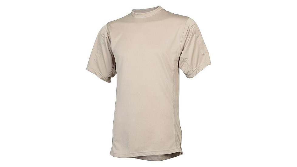 TRU-SPEC Eco Tec T-Shirt - Mens, Silver Tan, Extra Large, Regular, 1690006