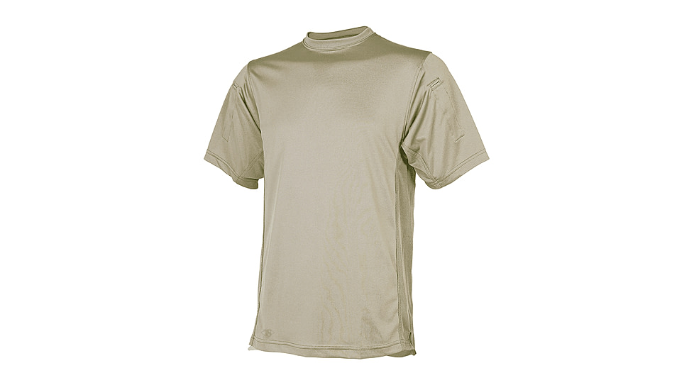TRU-SPEC Eco Tec T-Shirt - Mens, Silver Tan, Extra Large, Regular, 1690006